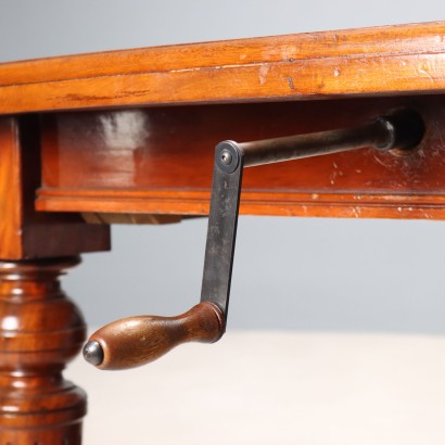 TABLE, Extendable Table, Extendable Mahogany Table