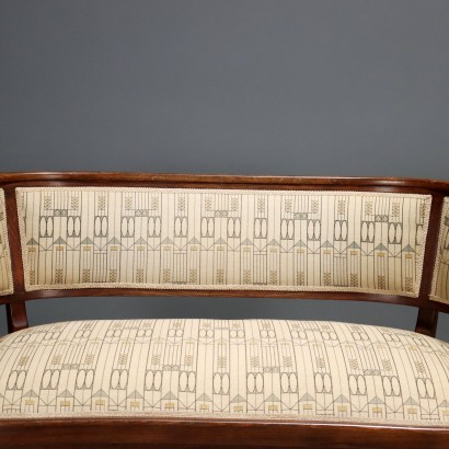 Salottino liberty,Salottino Thonet Mundus in Faggio