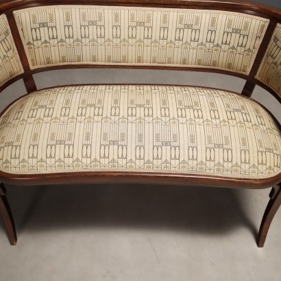 Salottino liberty,Salottino Thonet Mundus in Faggio