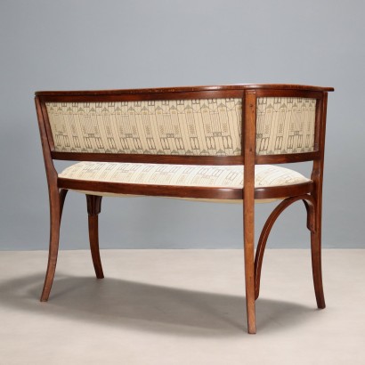 Salottino liberty,Salottino Thonet Mundus in Faggio