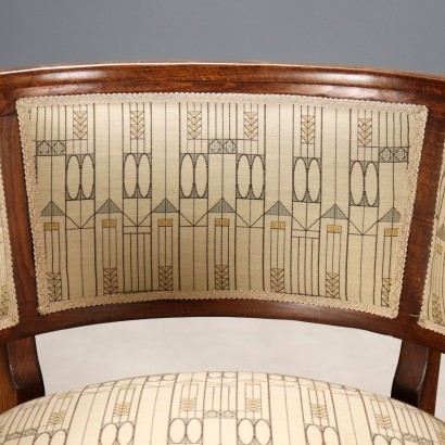 Salottino liberty,Salottino Thonet Mundus in Faggio