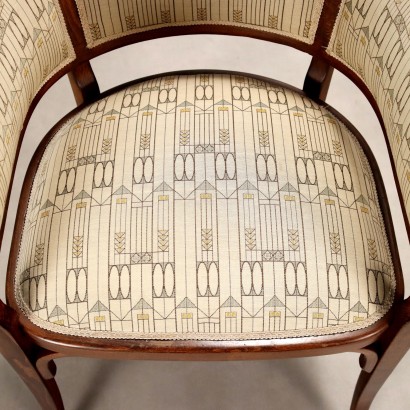 Salottino liberty,Salottino Thonet Mundus in Faggio