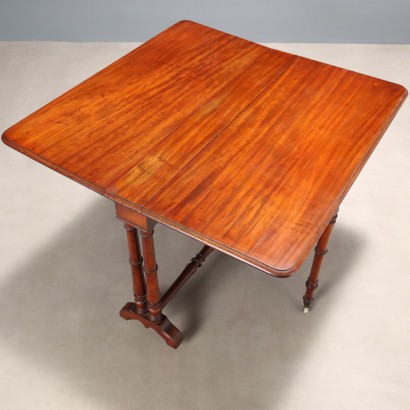Table, Slatted Coffee Table, Slatted Coffee Table in Mahogany