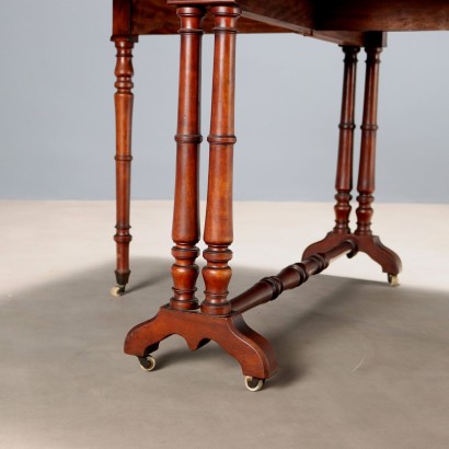 Table, Slatted Coffee Table, Slatted Coffee Table in Mahogany