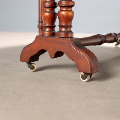Table, Slatted Coffee Table, Slatted Coffee Table in Mahogany