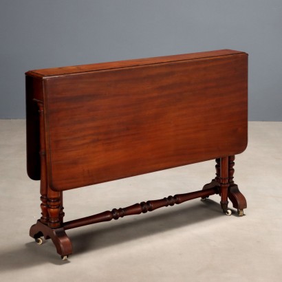 Table, Slatted Coffee Table, Slatted Coffee Table in Mahogany