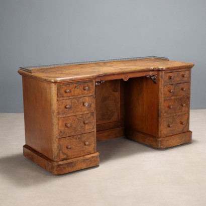 Desk, Victorian Walnut Desk