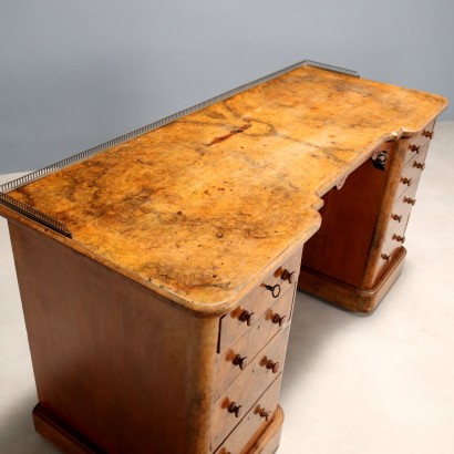 Desk, Victorian Walnut Desk