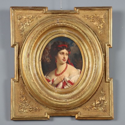 Dipinto Ritratto di Giovane Donna