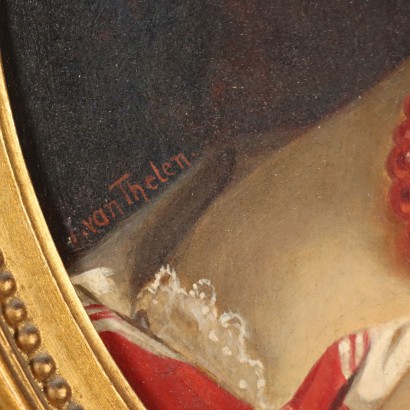 Dipinto Ritratto di Giovane Donna,Ritratto di giovane donna,Dipinto Ritratto di Giovane Donna