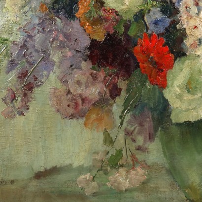 Dipinto Anna Gumlich-Kempf,Vaso di fiori.,Anna Gumlich - Kempf,Anna Gumlich - Kempf,Anna Gumlich - Kempf