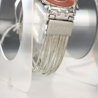 Coppia di Orologi Swatch Skin Silver M,Coppia Swatch Skin SFK130/SFK132 Silver