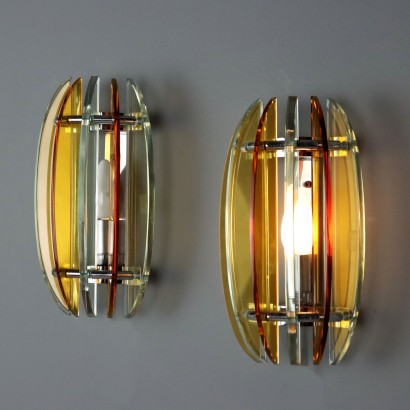 Coppia di Applique Anni '60