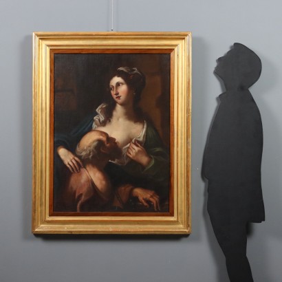 Dipinto raffigurante la Carità,Dipinto La Carità Romana