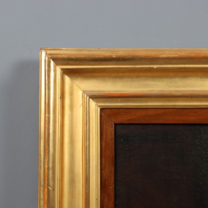 Dipinto raffigurante la Carità,Dipinto La Carità Romana