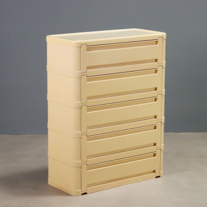 Cassettiera Modulare '4963' di Olaf von Bohr per Kartell