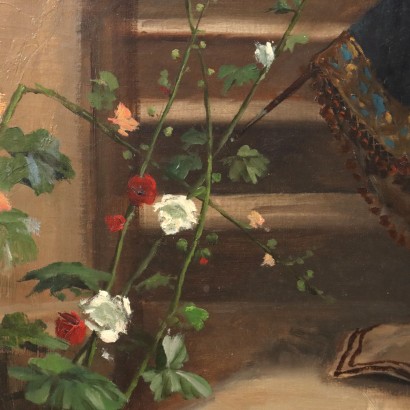 Painting by Louis Hippolyte (Ludovic) Mou,Galant scene,Louis Hippolyte Mouchot,Louis Hippolyte Mouchot,Louis Hippolyte Mouchot,Louis Hippolyte Mouchot