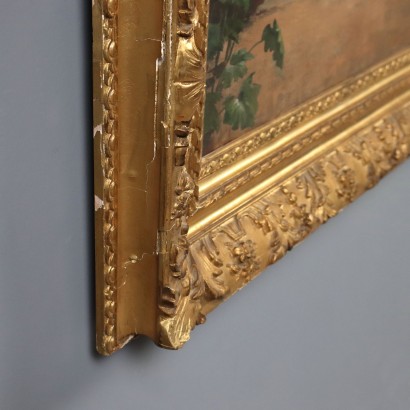 Painting by Louis Hippolyte (Ludovic) Mou,Galant scene,Louis Hippolyte Mouchot,Louis Hippolyte Mouchot,Louis Hippolyte Mouchot,Louis Hippolyte Mouchot