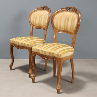 Gruppo 4 sedie,Gruppo 4 Sedie Luigi Filippo