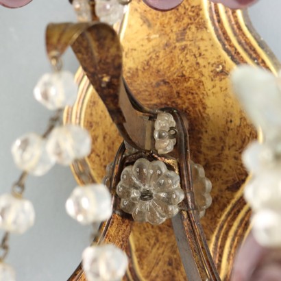 Applique,Applique a Tre Luci in Ferro