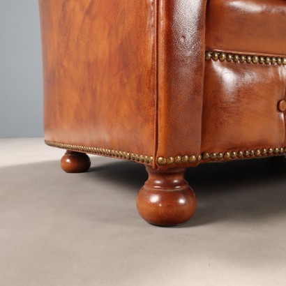 Divano 3 Posti in Stile Chesterfield - Italia XX Secolo | Antiquariato Sedie poltrone divani_1324786 Divano,Divano 3 Posti in Stile Chesterfield