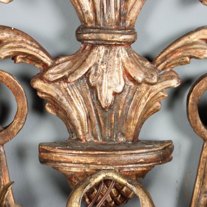 Coppia applique,Coppia Appliques a due Luci