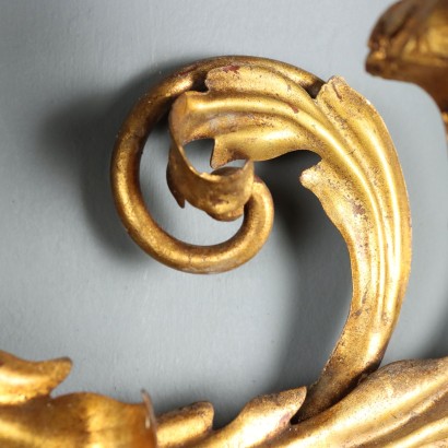 Coppia di Applique ,Coppia di Appliques in Ferro Lavorato