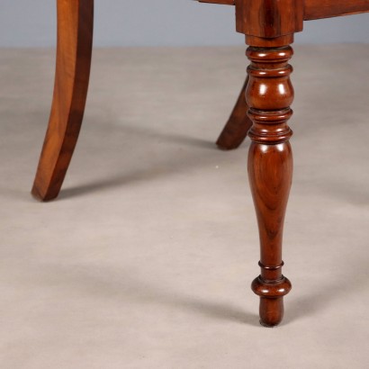 POLTRONCINE,Coppia di Poltrone Luigi Filippo in Mo