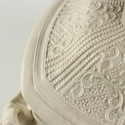 Zuppiera con Piatto Ovale in Terraglia,Zuppiera e Piatto Ovale in Terraglia