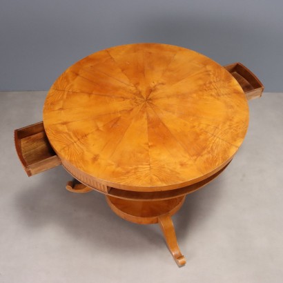 TAVOLO BIEDERMEIER,Tavolo Biedermeier a Sezione Circolare i