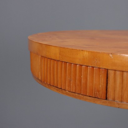TAVOLO BIEDERMEIER,Tavolo Biedermeier a Sezione Circolare i