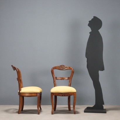 Gruppo 4 sedie,Gruppo 4 Sedie Luigi Filippo