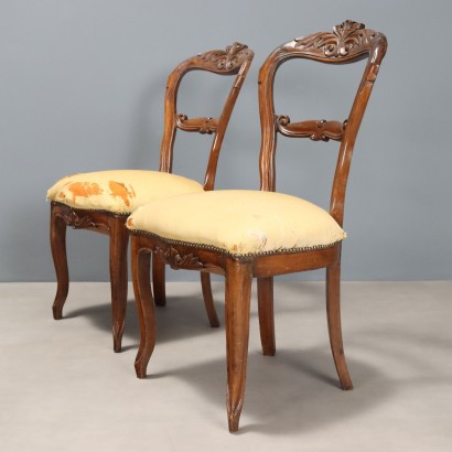 Gruppo 4 sedie,Gruppo 4 Sedie Luigi Filippo