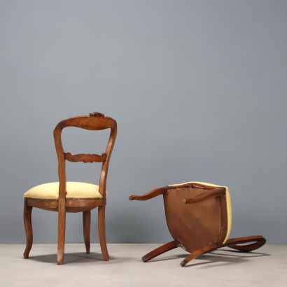 Gruppo 4 sedie,Gruppo 4 Sedie Luigi Filippo