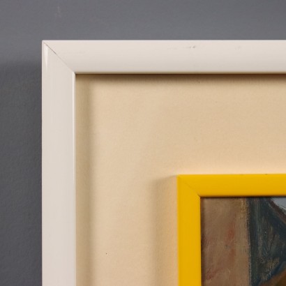 Dipinto di Eugenio Polesello ,Motivo a Burano,Eugenio Polesello,Eugenio Polesello,Eugenio Polesello,Eugenio Polesello