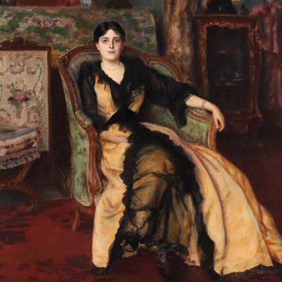 Dipinto di André Chabellard,Ritratto di signora,André Chabellard,André Chabellard,André Chabellard,André Chabellard,André Chabellard,André Chabellard