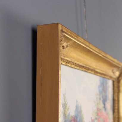 Dipinto di Patience E. Bishopp,Giardino fiorito,Patience E. Bishopp,Patience E. Bishopp,Patience E. Bishopp,Patience E. Bishopp