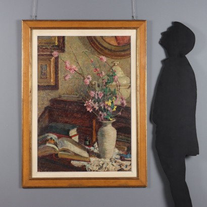 Dipinto di Giorgio Sacchetti,Nel mio studio,Giotto Sacchetti,Giotto Sacchetti,Giotto Sacchetti,Giotto Sacchetti,Giotto Sacchetti