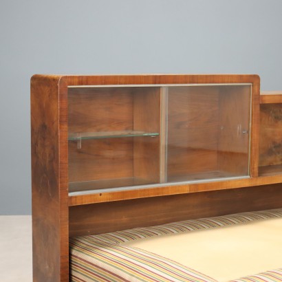 Letto Decò Anni '40,Letto Art Déco Anni '40