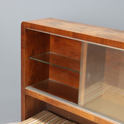 Letto Decò Anni '40,Letto Art Déco Anni '40