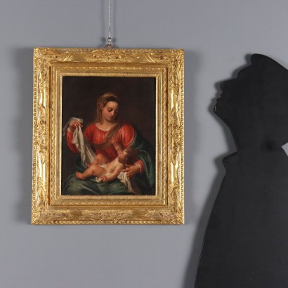 Dipinto Madonna con Bambino
