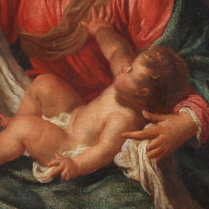Dipinto Madonna con Bambino
