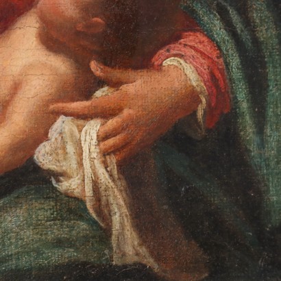 Dipinto Madonna con Bambino