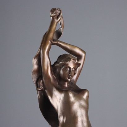 Nudo Femminile Scultura in Bronzo