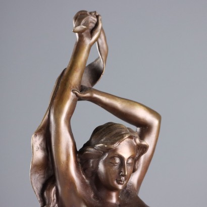 Nudo Femminile Scultura in Bronzo