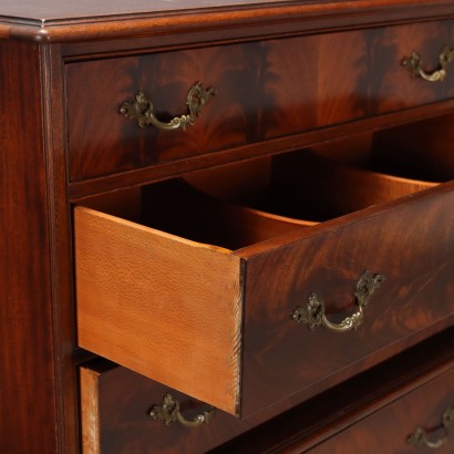 Mobile cassettiera,Mobile Cassettiera in Mogano