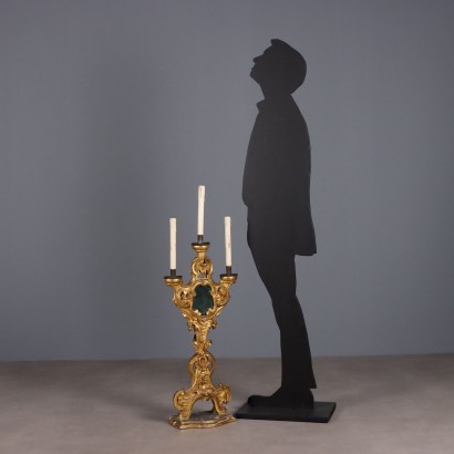 Candelabro,Torciere a Tre Luci