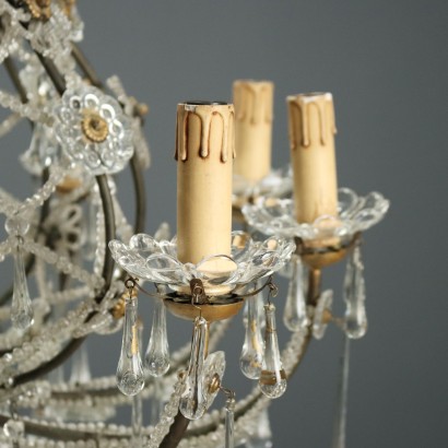 Lampadario a Dieci Luci - Italia Fine XIX Secolo | Antiquariato Lampadari e lumi_1328410 Lampadario,Lampadario a Dieci Luci