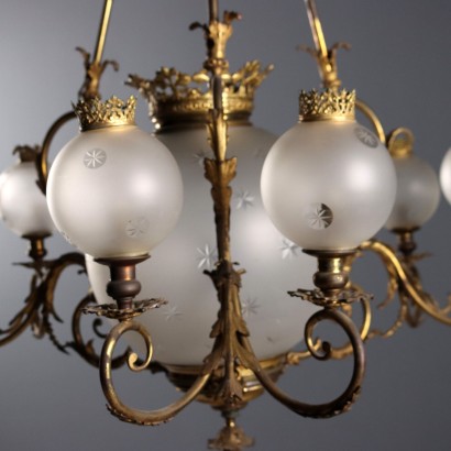 LAMPADARIO,Lampadario a Sette Luci