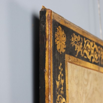 Dipinto Moderno Composizione con Fiori Olio su Tela XIX Secolo_1328759 Dipinto Composizione con Fiori